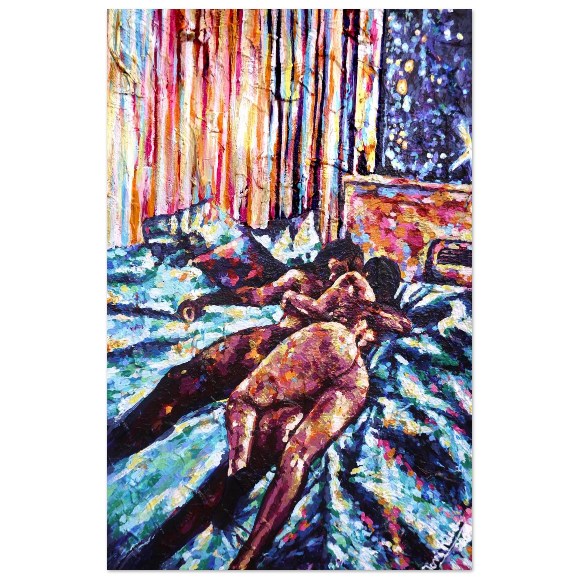 Ocean Bed, artwork by Toni Mueller
